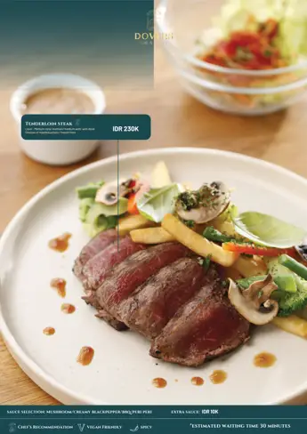 Menu Dovers halaman 12: Main Course
