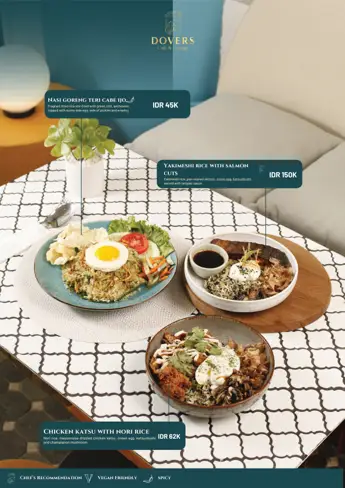 Menu Dovers halaman 16: Rice & Noodles