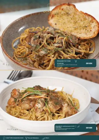 Menu Dovers halaman 27: Pasta