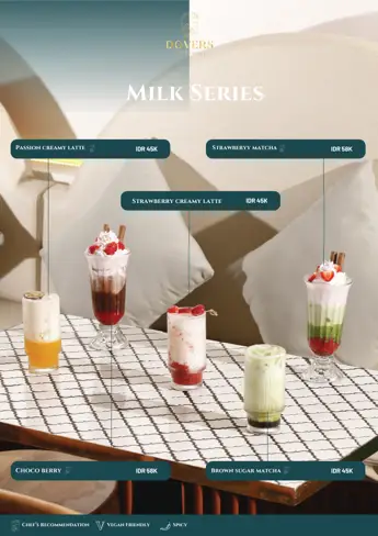 Menu Dovers halaman 37: Other Drinks