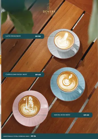 Menu Dovers halaman 42: Coffee